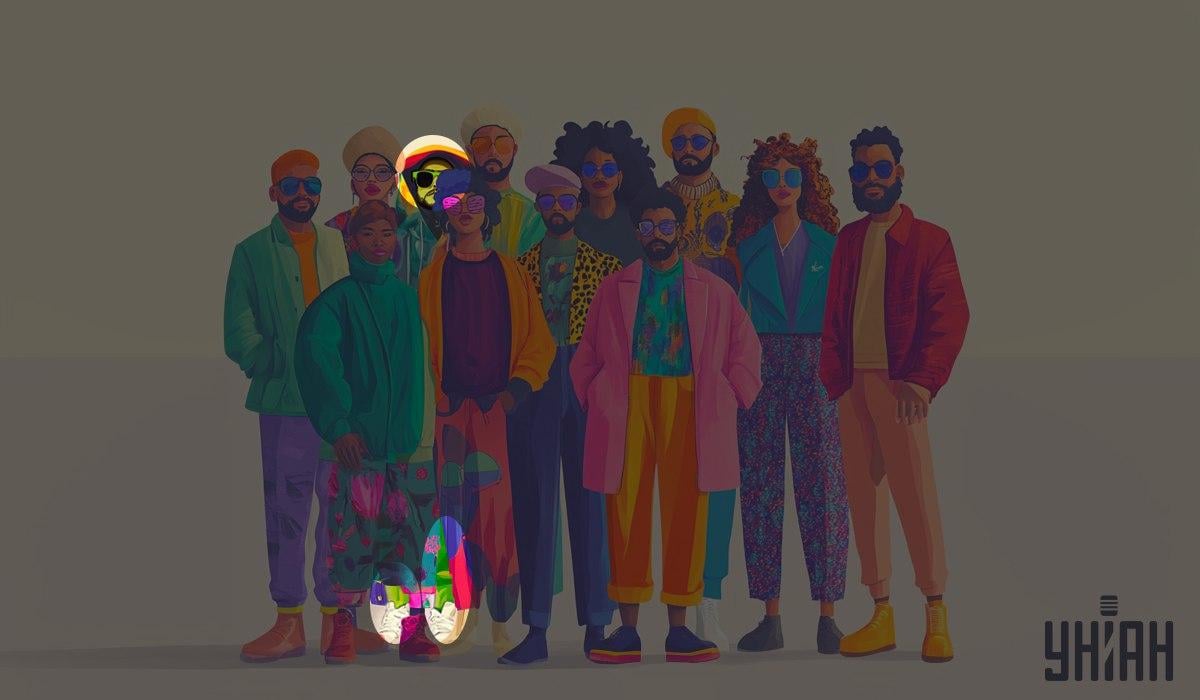 గ్రహాంతరవాసి ఒక ఆకుపచ్చ మనిషి / కోల్లెజ్ Moje