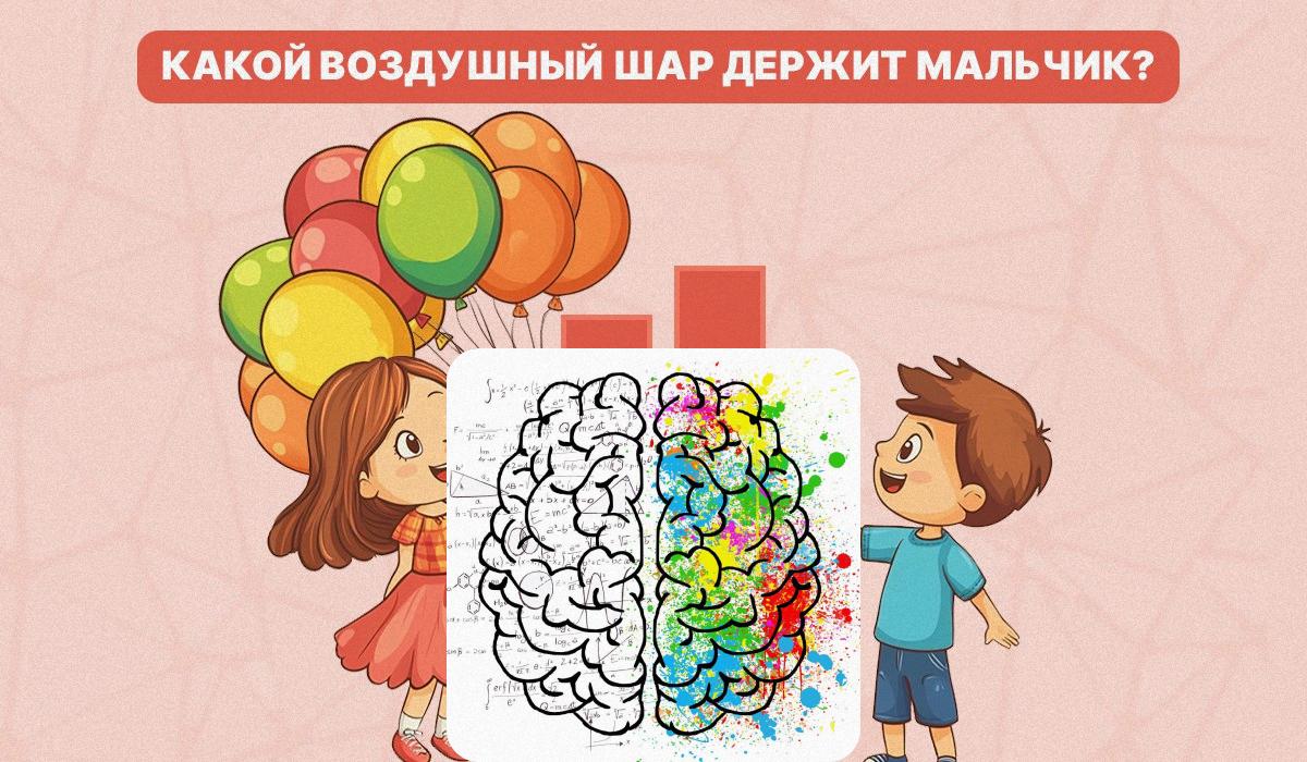 Moje ఫోటోతో బాలుడు ఏ బెలూన్‌ను పట్టుకున్నాడో / కోల్లెజ్‌ని మనం గుర్తించాలి