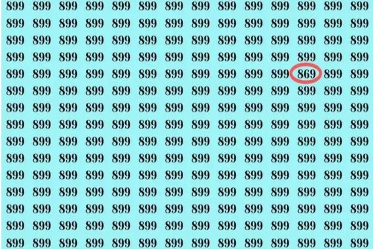 ఒక సంఖ్య మిగిలిన వాటికి భిన్నంగా ఉంటుంది