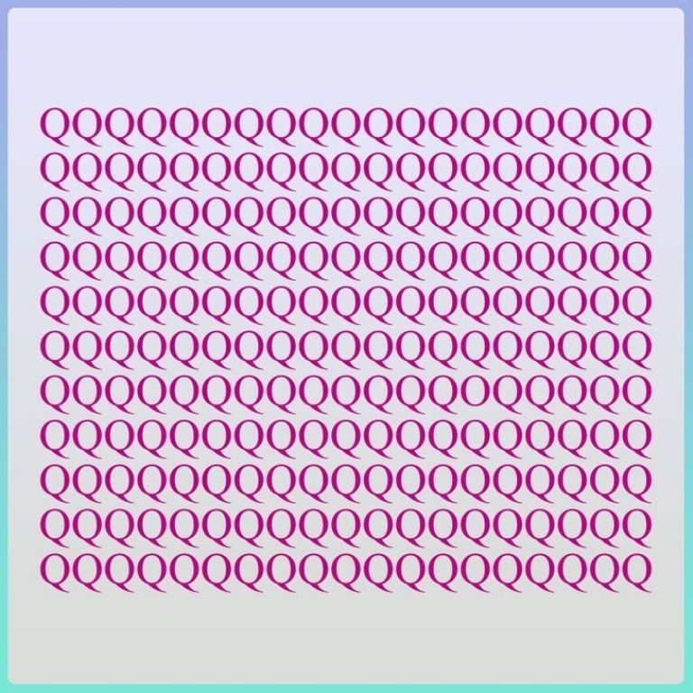 సవాలు చేసే IQ పజిల్: అదృష్టవంతులు మాత్రమే దాచిన 'O' అక్షరాన్ని కనుగొంటారు